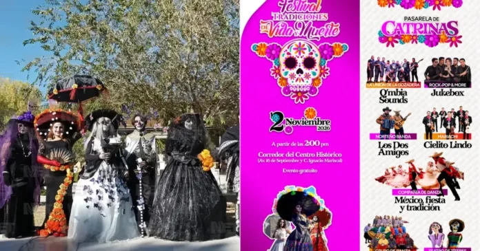 Festival ‘Tradiciones Vida y Muerte’ llega al Centro de Juárez